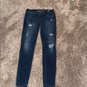 American eagle ripped jeans